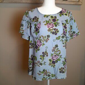 EUC XHILARATION Super Cute Floral Top! #Summer #Spring
